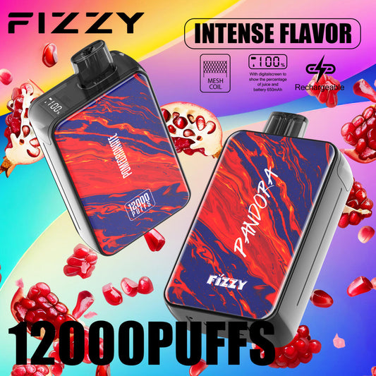 Pods Desechables Fizzy Pandora 12000 Caladas Vape